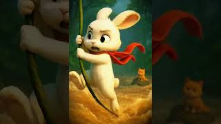 Rabbit saves kitten from flood #tinyhero