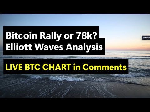 Bitcoin Rally or 78k? LIVE BTC Chart in Comments