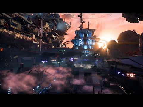 Mass Effect: Andromeda Kadara port live wallpaper (4K UHD)