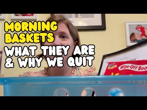 Homeschool Morning Basket Drop Outs