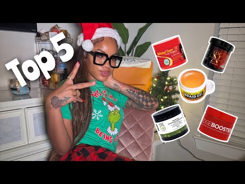 VLOGMAS| BRAIDER TALK! TOP 5 BRAIDING GELS, PROS & CONS, REVIEWS!