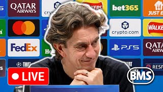 🔴 LIVE | Thomas Frank post-match interview | Tottenham 3-0 Slavia Prague | Champions League