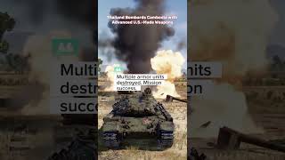 Ground Shock: Smart Bomb Hits Cambodian Tank Platoon