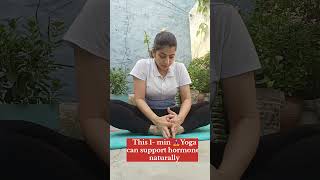 struggling with PCOS? #healingwithkhushi #pcoswarrior #pcosawareness #hormonalbalance #pcosyoga