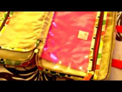 Orla Kiely weekender bag unboxing and review.