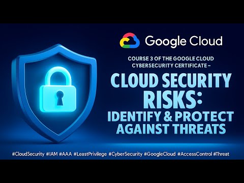 Cloud Security Risks Explained | Google Cloud Cybersecurity Certificate Course 3