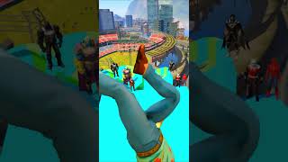 GTA 5 ragdolls | Spider-man Jumps/Fails ep. 309