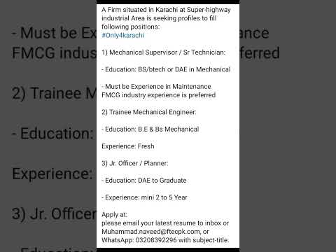 ATTENTION JOB HUSTLERS