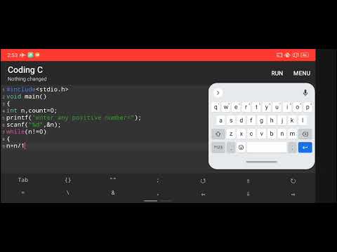 How to Count the Number of Digits of Any Number using loop in C Language - Beginners tutorial