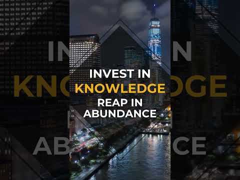 Life Advice | Invest in knowledge, reap in abundance  #finance #stocks #business #motivation