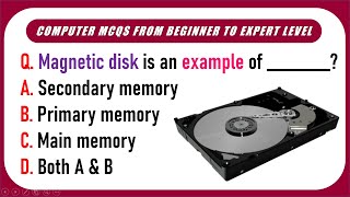 Computer MCQs Questions & Answers| Basic Advance Level | Computer General Knowledge | PART 3