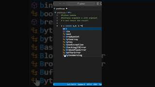 Python lambda #python #pythonprogramming #pythoncoding #coding #programming #code
