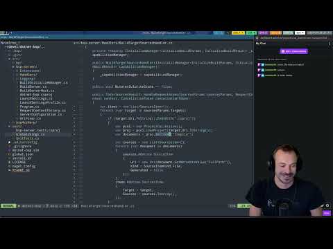 Build Server Protocol implementation for .NET C#