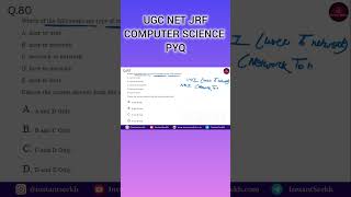 UGC NET Computer Science Previous Year Questions #ugcnet #jrf #ugcnetcs