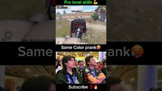Same colour prank 😱pro level skills💪#jonathangaming #pubgmobile