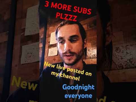 Last live stream for the night, 3 more subs to go #live #art #cartoon #goodnight