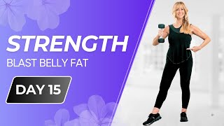 10 Min Standing Abs to Burn Belly Fat (Day 15) New Year Activation Challenge!