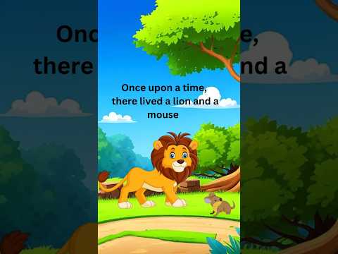 The lion and the mouse | short stories | moral stories for kids | kids moral stories | #kidsstory