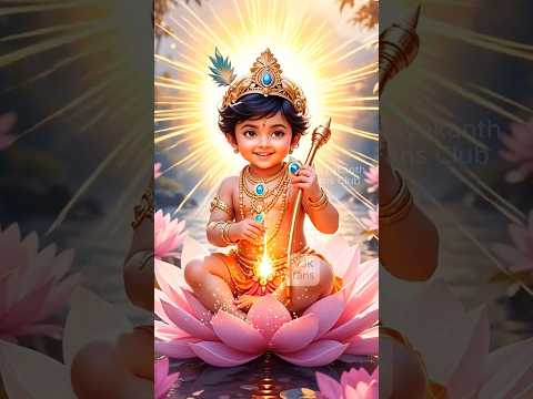 Baby Krishna Playful Moments ✨👶 | The Little God Who Stole Hearts 💖 #BabyKrishna #BalKrishna #Divine