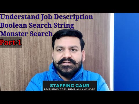 How to understand Job Description | Making Boolean String | US Recruitment | In Hindi