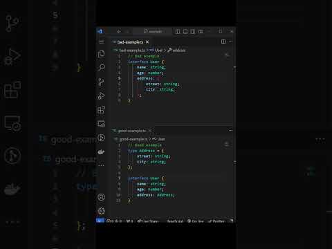 Clean Code - Type Aliases for Complex Types  #typescript #cleancode #programming #javascript