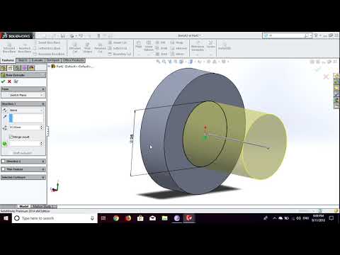 how to draw socket & spigot