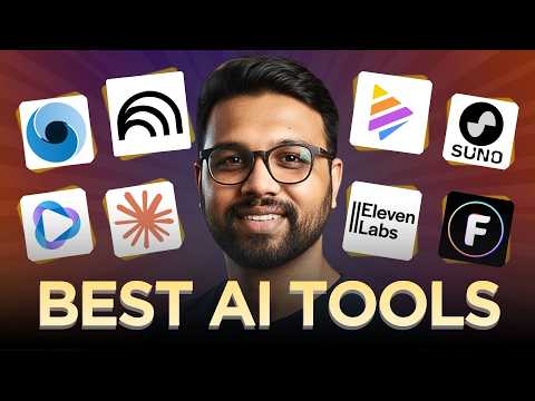 These 8 AI Tools Will Save You 1000 Hours Per Year🔥