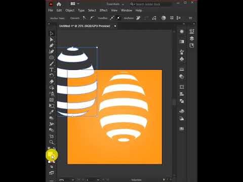 3D Revolve Effect in #illustrator #shorts #youtubeshorts #trendingshort #viral #uniquedesign #short
