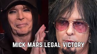 Motley Crue Loses to Mick Mars in Court