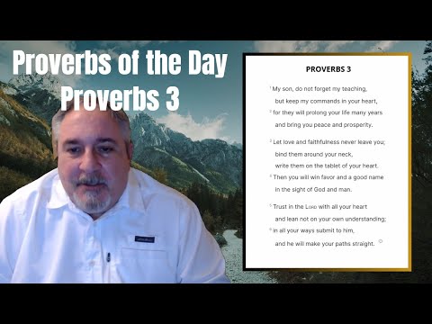 Proverbs 3 | Proverbs of the Day