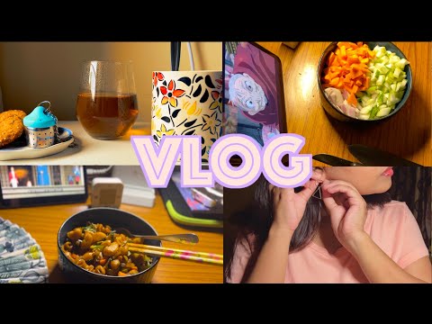Life in Hostel | VLOG | ✨Finding joy in Ghibli and Cooking✨