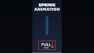 🤯Build spring animation #webdevelopment