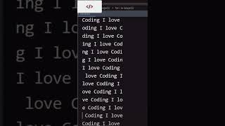 How Much I Love Coding: A Programmer's Passion! ❤️💻#coding #programming #programmingstatus #shorts