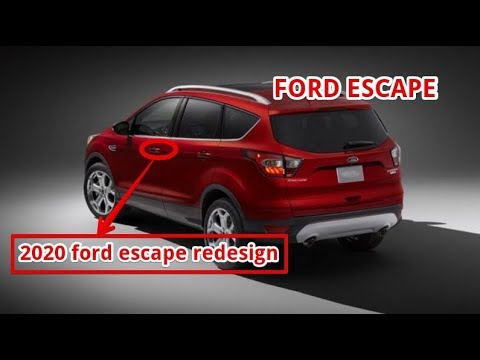 2020 ford escape redesign