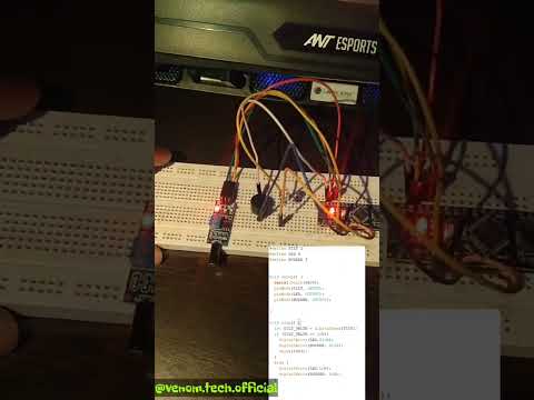 Tilt sensor in Action #embeddedsystem #arduinoproject #arduinonano