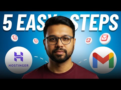 How to Create Business Email in Hostinger & Connect to Gmail