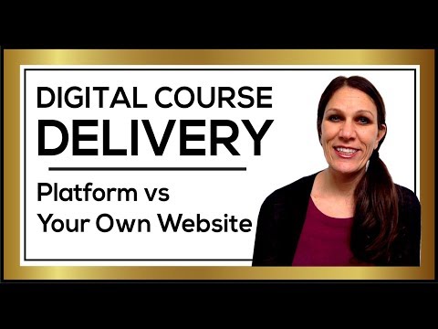 Online Courses:  Should you use your own website or a platform like Udemy or Teachable?