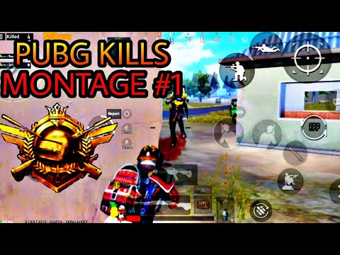 PUBG KILLS MONTAGE #1 | 5 FINGERS+GYRO | LOW END DEVICE PLAYER