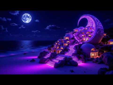 (No Ads) Fall Asleep Fast With Beach Sounds | Eliminate All Stress And Worries | Heal The Mind