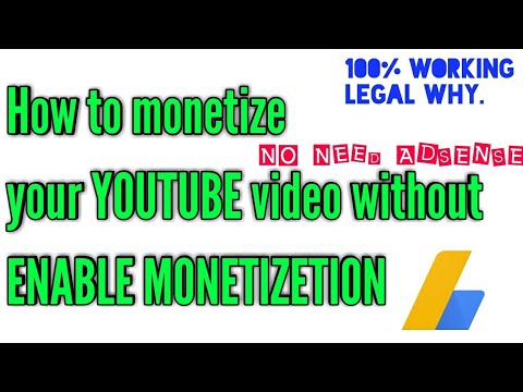 MONETIZE YOUR YOUTUBE VIDEO WITH THIS TRICK WITH ANY ADSENSE ACCOUNT || 100℅ WORKING || LATEST ||