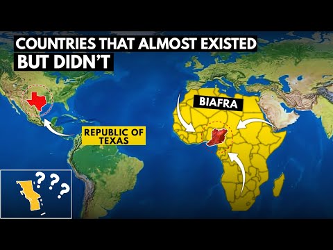 Countries That Came Close to Existence but Vanished in History