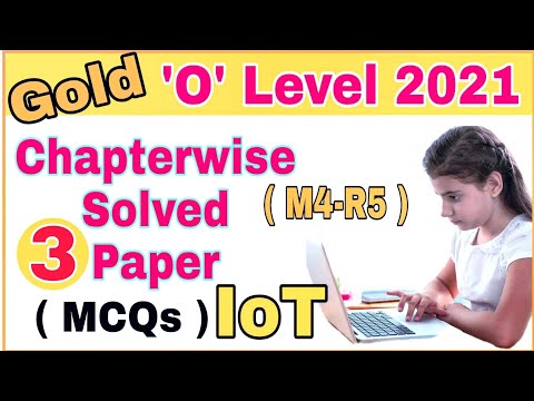 #O Level Solve Paper || Iot Solved Paper 2021|| M4-R5 MCQs || #Computer_Masti By #Pooja_Ma'am