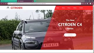 HTML CSS Landing page