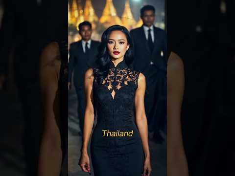 Countries as Femme Fatale | Pt.2 #darkfeminine #aiart #midjourney #women