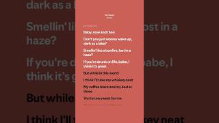 Too Sweet - Hozier (Lyrics)