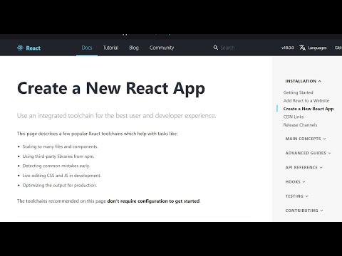 How to create new react app | itsGKRam_web