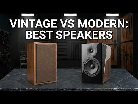 80’s Bookshelf Speakers Compared to Today's Best
