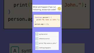 javascript mcq questions part 11 | javascript concepts #javascript #mcq #javascriptquiz