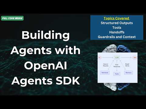 Building AI Agents with OpenAI SDK: Step-by-Step Fitness & Nutrition Application