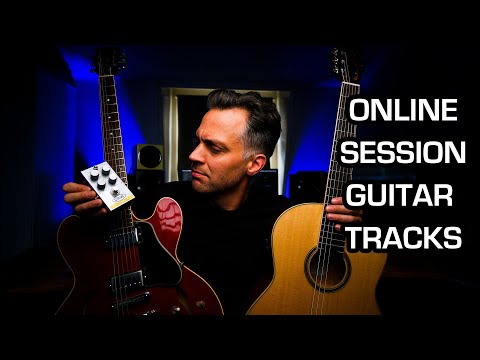 ONLINE SESSION GUITARIST - professional online guitar recordings, for you